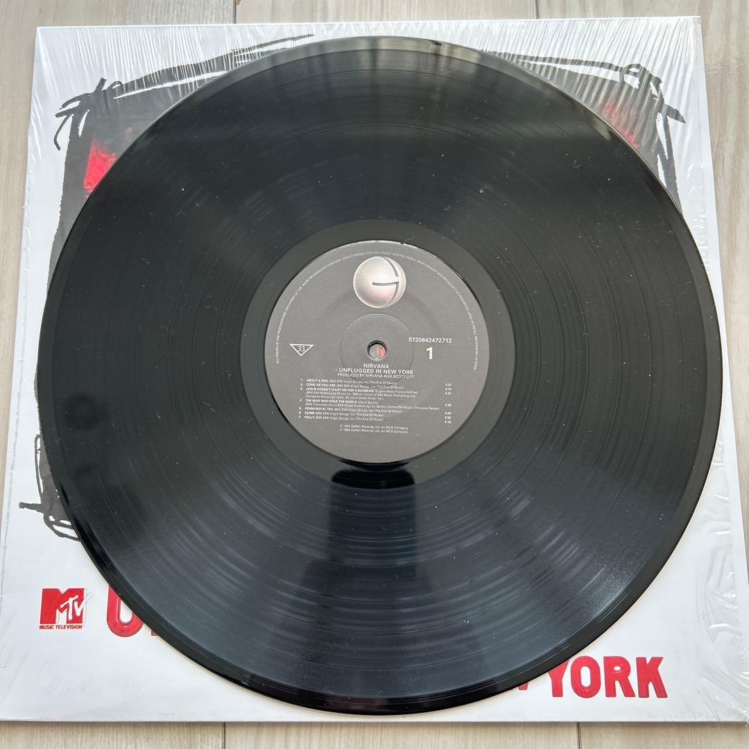 NIRVANA UNPLUGGED IN NEW YORK レコード