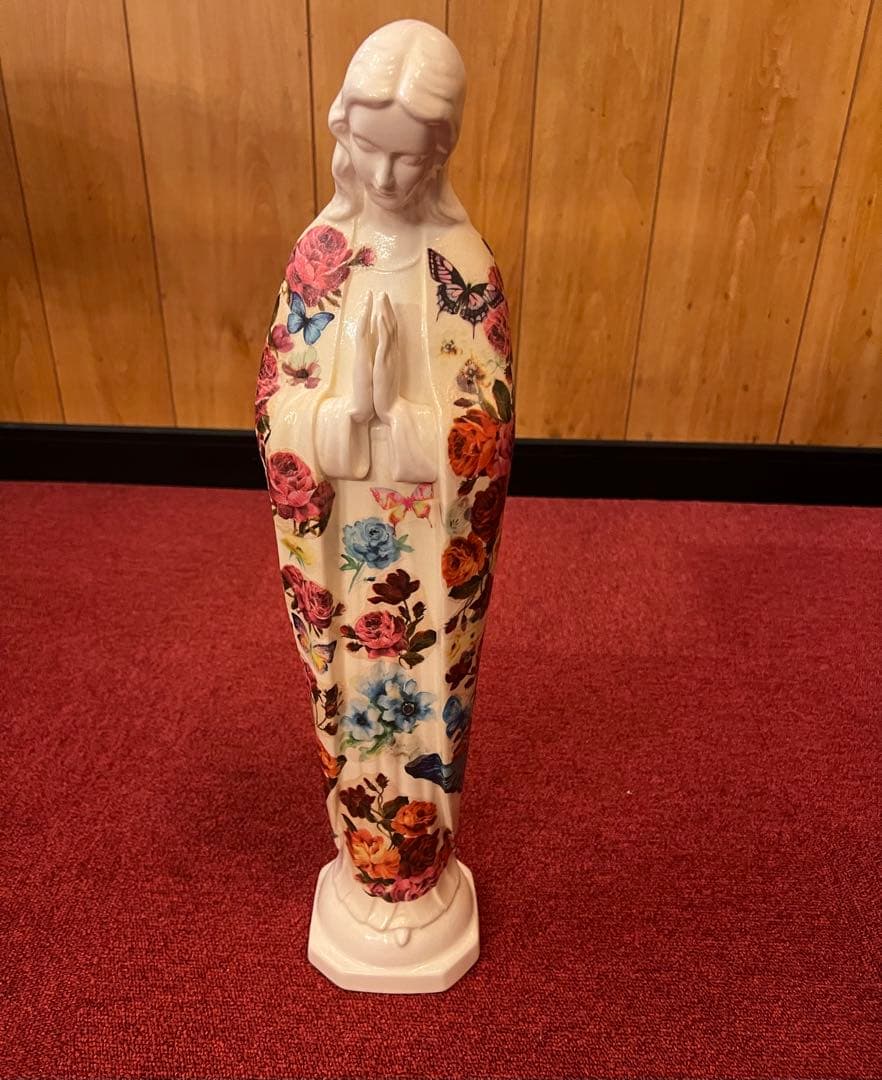 最終値下げ　マリア像　ヴィンテージ オブジェ 置物 インテリア キリスト