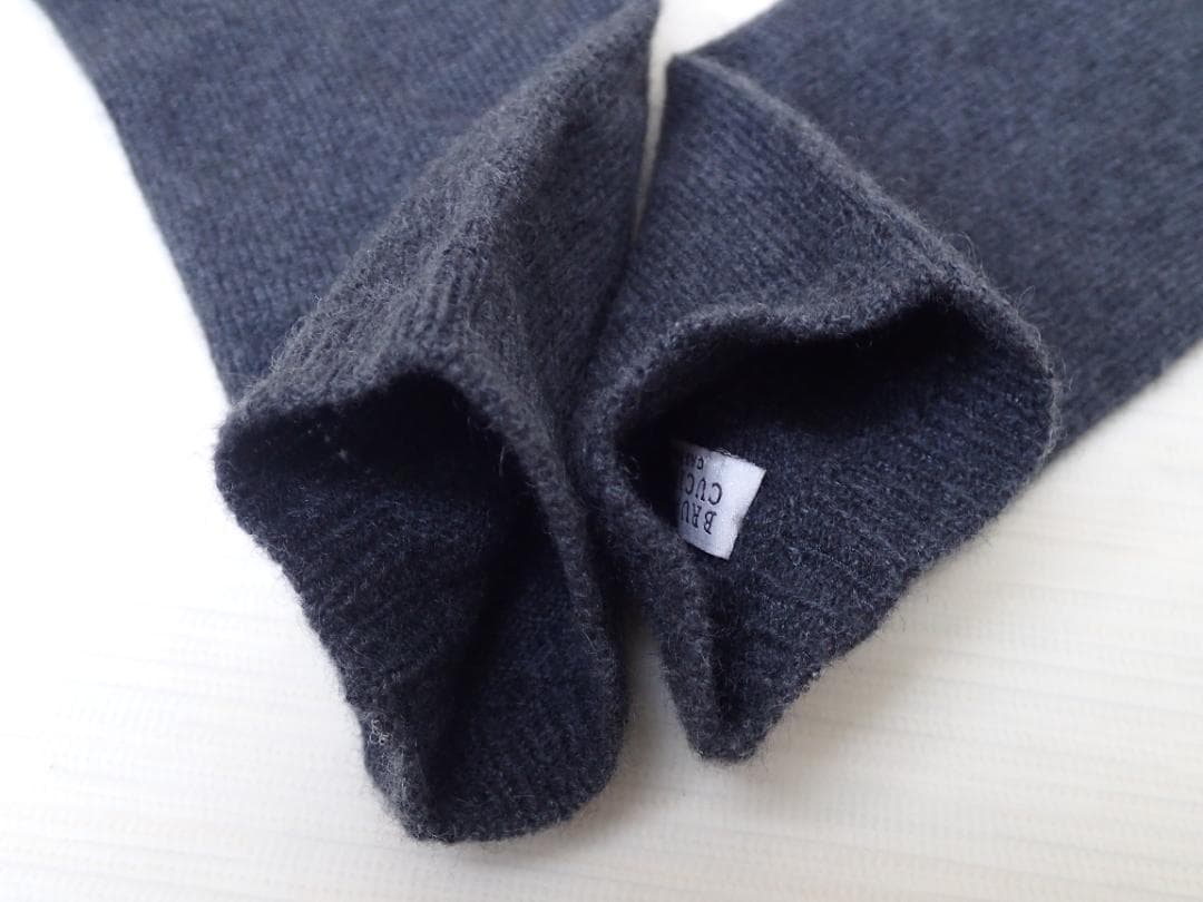 【美品】ブルネロクチネリ カシミヤ100％ 手袋