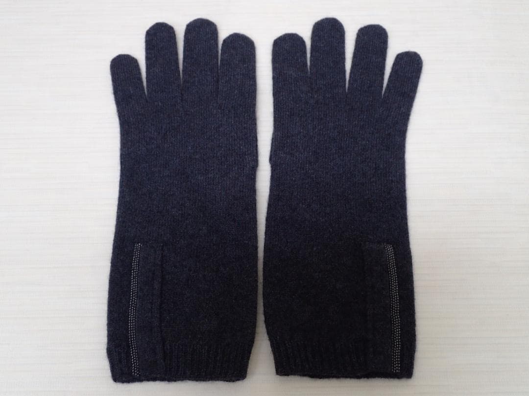 【美品】ブルネロクチネリ カシミヤ100％ 手袋
