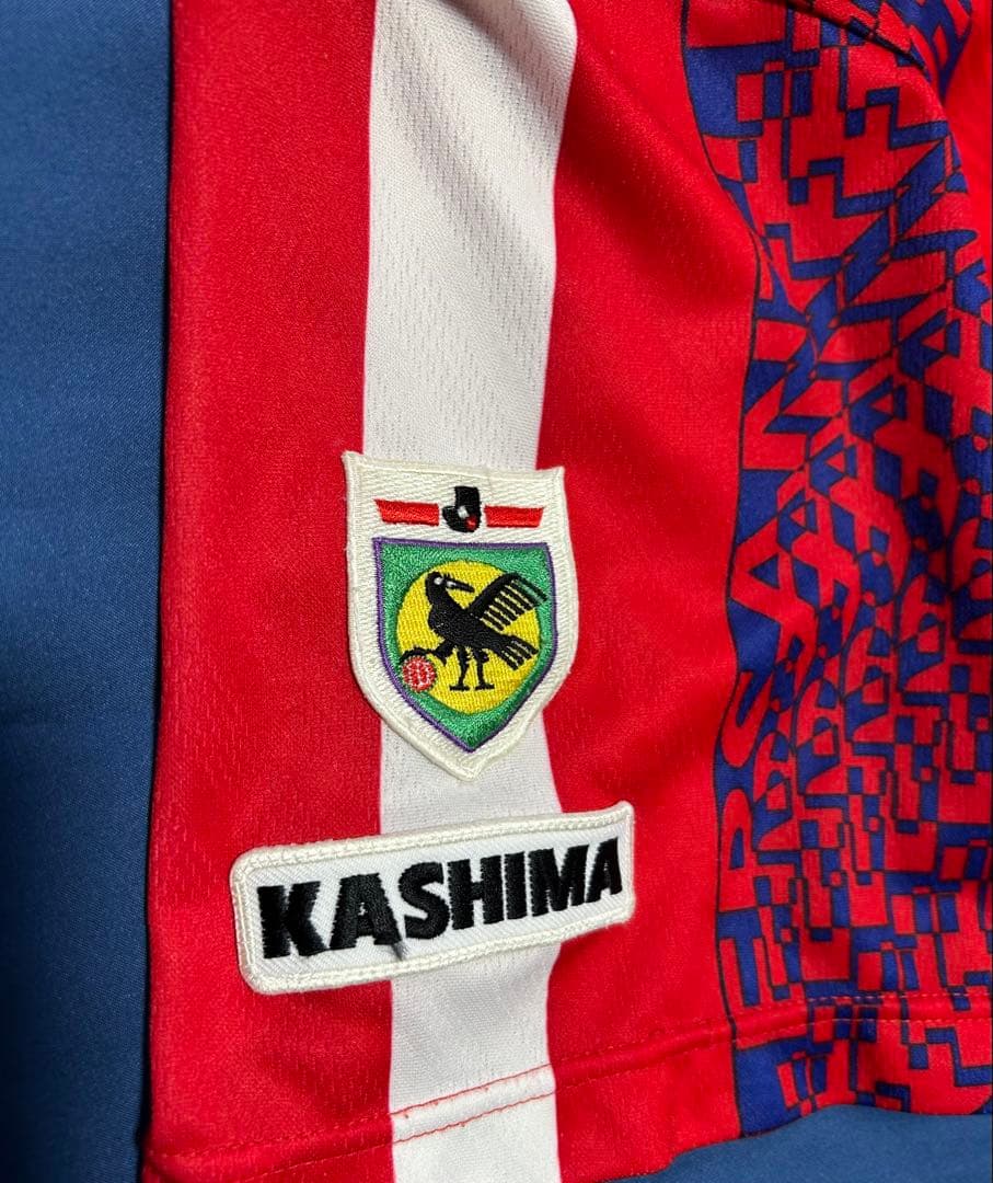 激レア　鹿島アントラーズ　　UMBRO ユニホーム　TOSTEM サイン入り