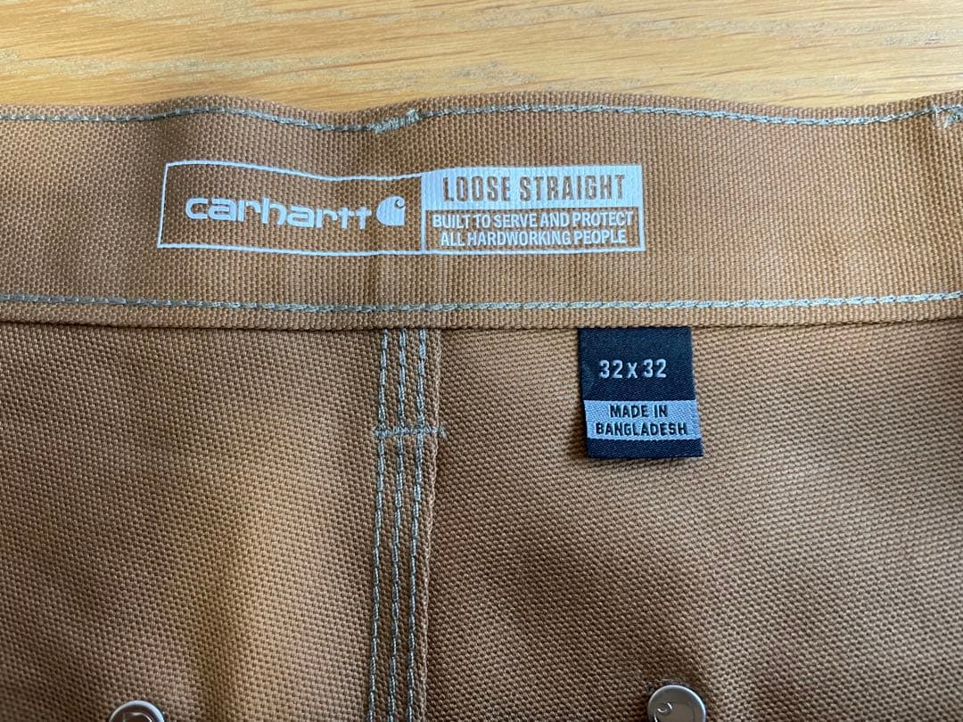 【新品未使用】カーハート B01 ダブルフロント ダック ペインターパンツ