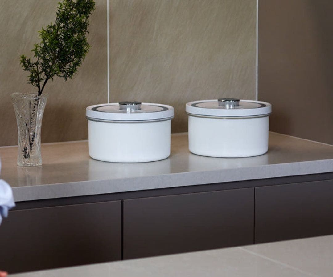 【新品未開封】OoBLE mini 真空保存容器　6.5L　米櫃　オーブル　ミニ