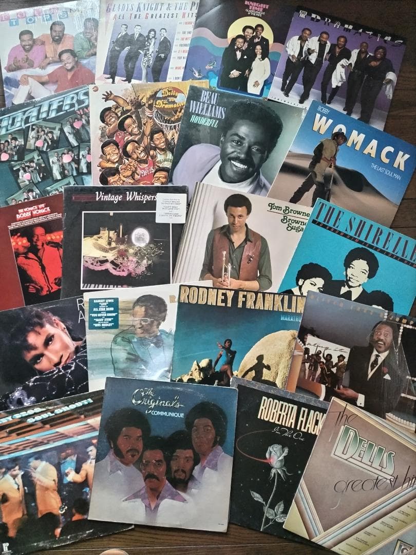 Soul LP80枚以上 輸入盤多め レコードまとめ売り ジャンク