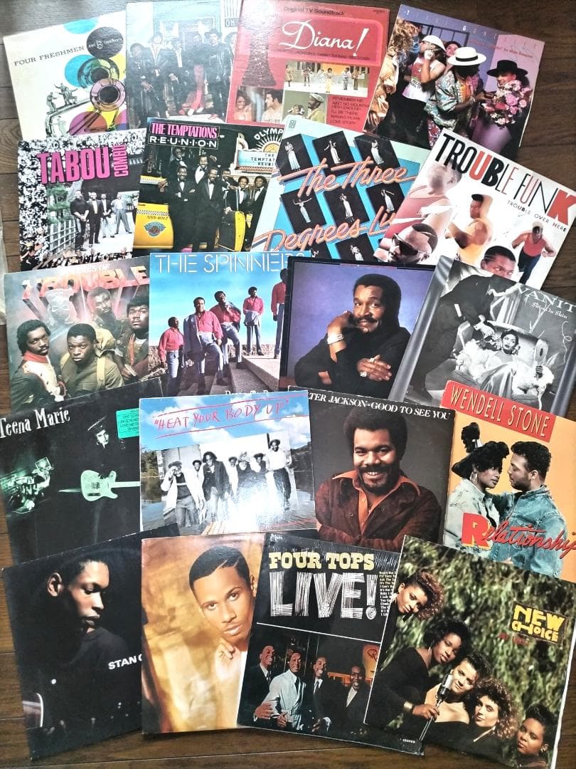Soul LP80枚以上 輸入盤多め レコードまとめ売り ジャンク