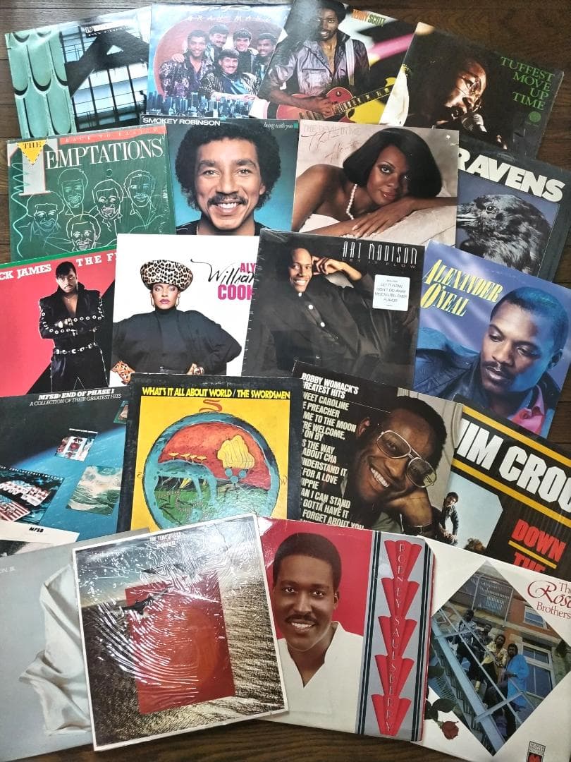 Soul LP80枚以上 輸入盤多め レコードまとめ売り ジャンク