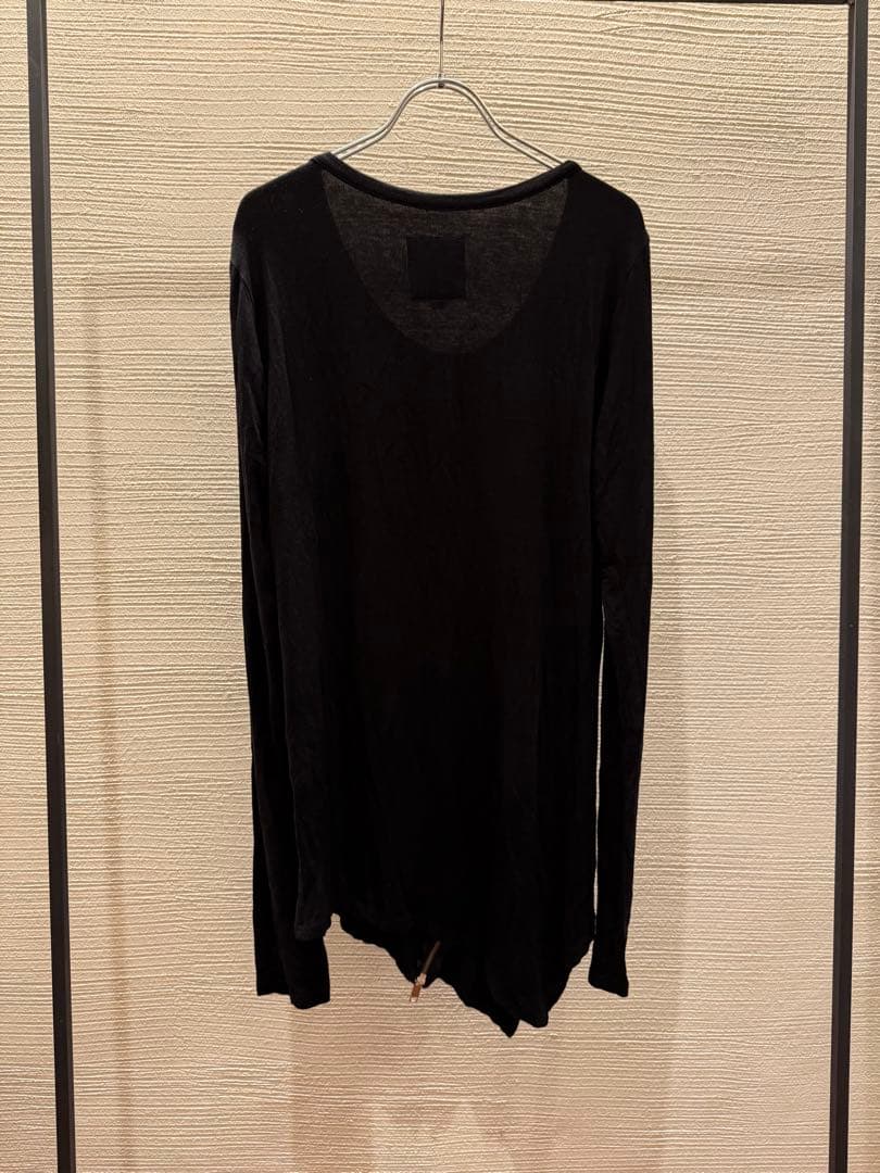 00s seana long sleeve t-shirt カットソー zip