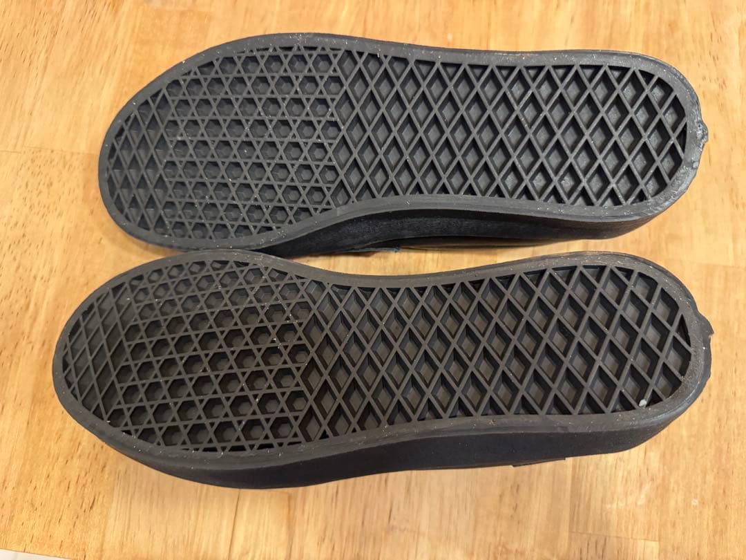 新品VANS スケートローファー　BLACK 25.5cm