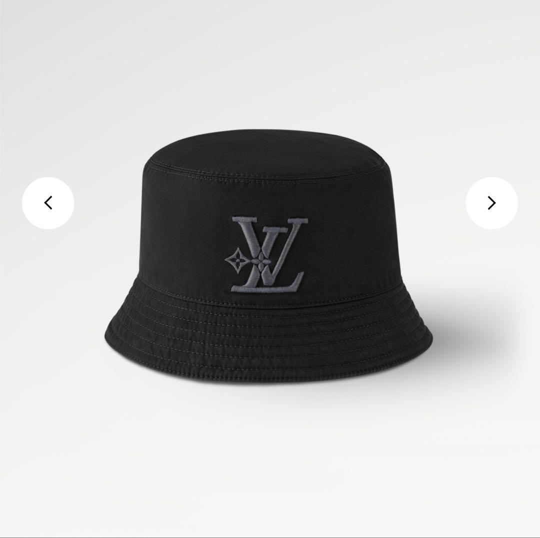 【極美品】ルイ・ヴィトン　M7725M バケットハット・LV スマッシュ レイン