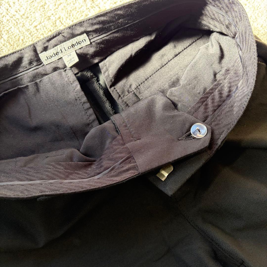 jaded london ブーツカット スラックス 黒 30インチ