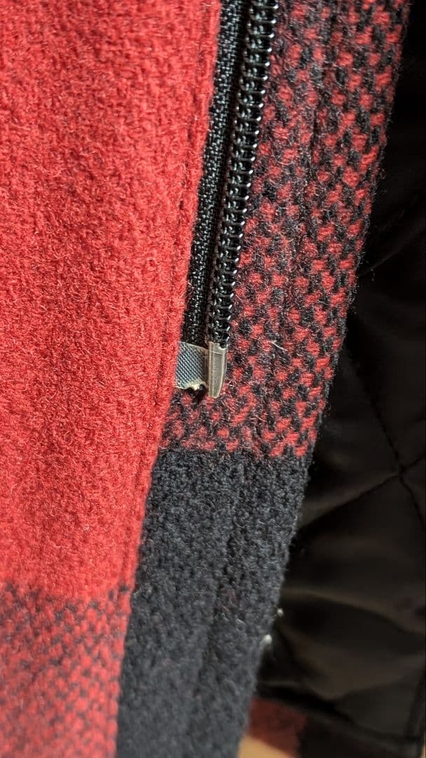 BURBERRY BLACK LABEL　チェック柄　ダッフルコート　メンズ