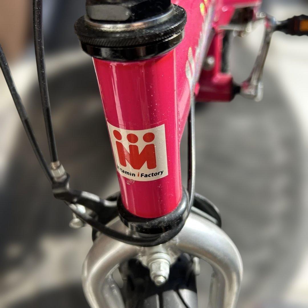 ⭐️お値下げHenshin Bike 幼児用自転車 ピンク12インチ固定付き