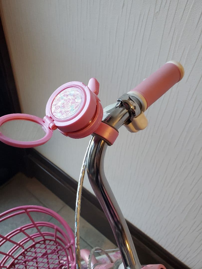 【引き取り限定】メゾピアノ　子供用自転車 　16インチ　アサヒ限定　ピンク