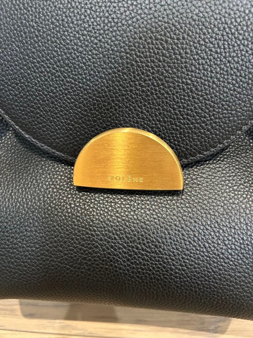 polene ポレーヌ　NUMBER ONE MINI ショルダーバッグ　黒