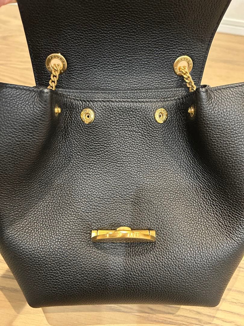 polene ポレーヌ　NUMBER ONE MINI ショルダーバッグ　黒