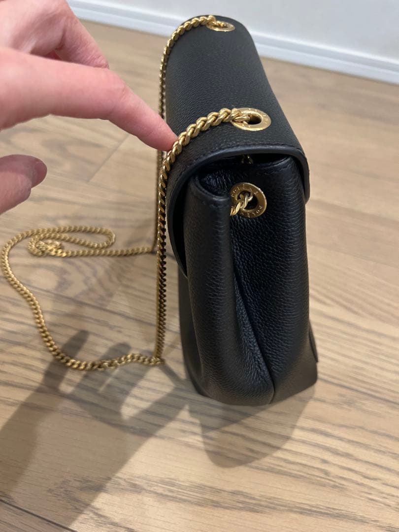 polene ポレーヌ　NUMBER ONE MINI ショルダーバッグ　黒