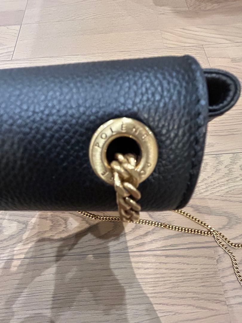polene ポレーヌ　NUMBER ONE MINI ショルダーバッグ　黒