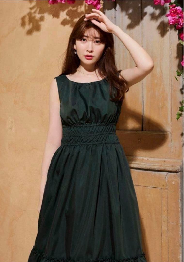 【新品】herlipto Riviera Double Bow Dress