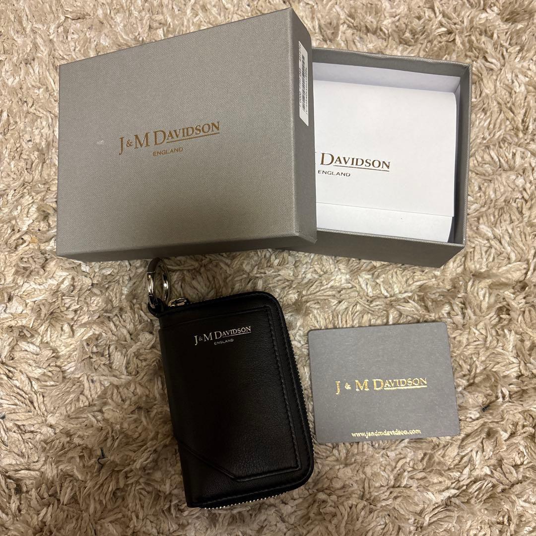 J&M DAVIDSON ブラックキーケース
