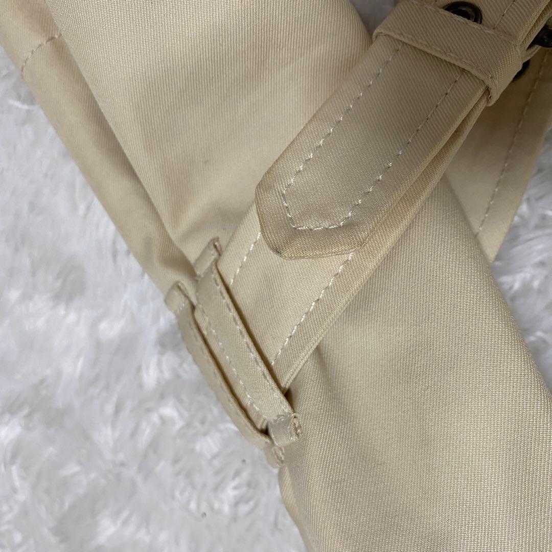 バーバリーブルーレーベル　トレンチコート　ライトベージュ　ノバチェック　38M