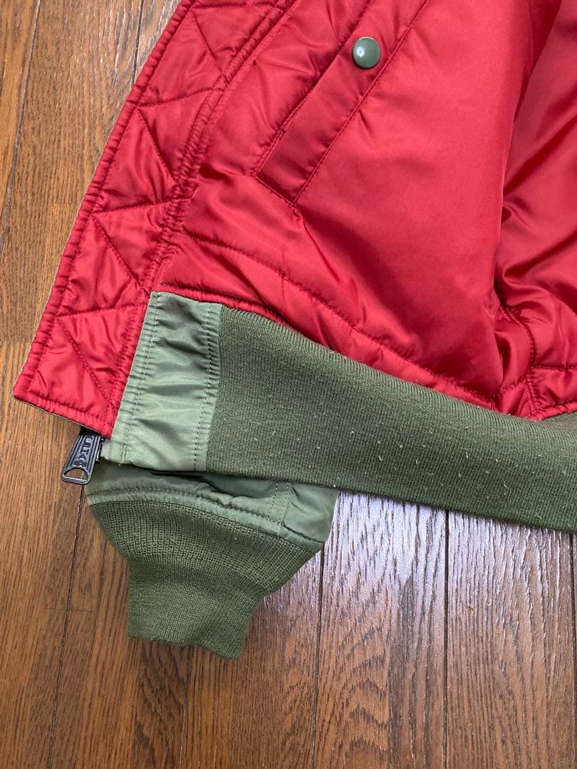 y*k様 希少 ALPHA INDUSTRIES MA-1 フライトジャケットレ