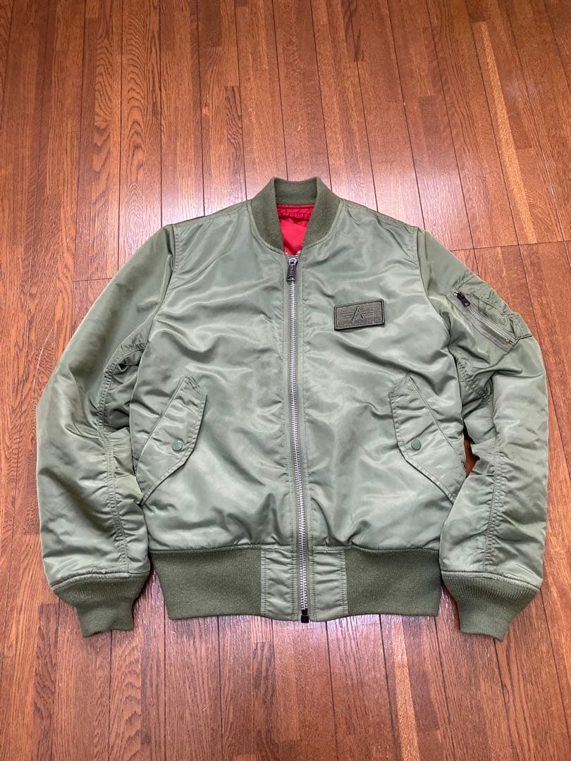 y*k様 希少 ALPHA INDUSTRIES MA-1 フライトジャケットレ