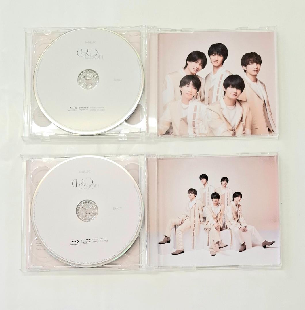 M!LK Ribbon 初回限定盤A＋初回限定盤B 2形態セット（G1192）