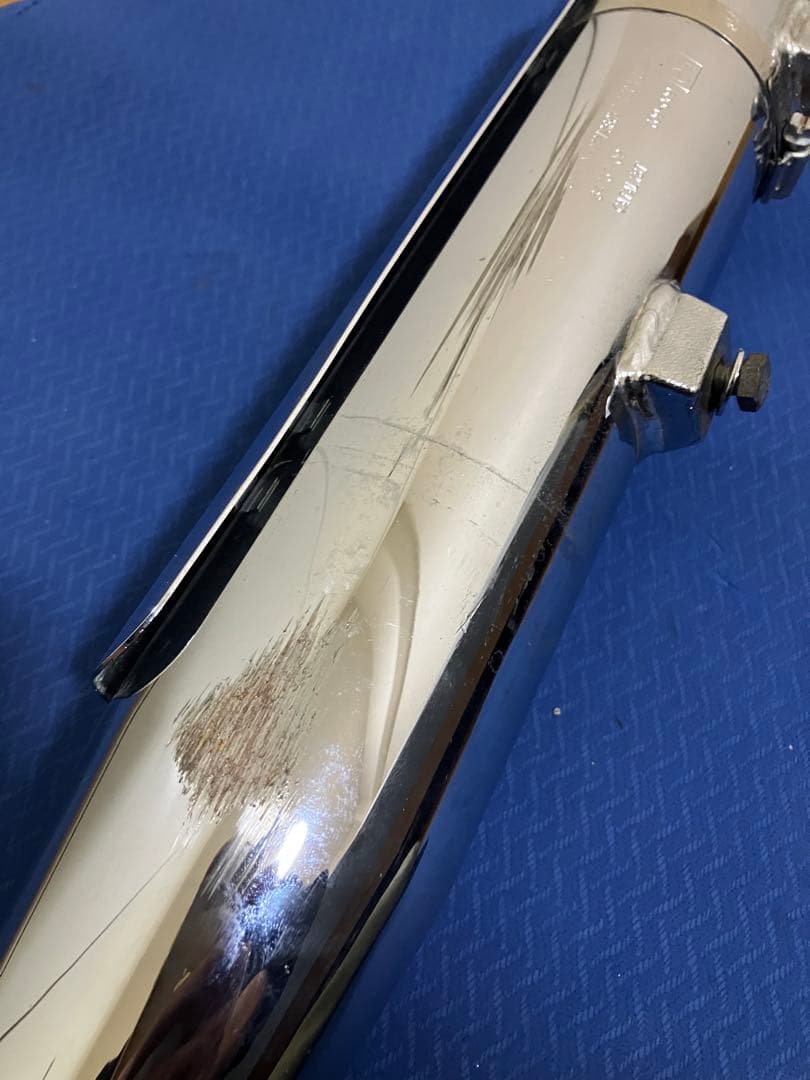 ハーレー　スポーツスター　マフラー　純正マフラー　ヒートガード付き