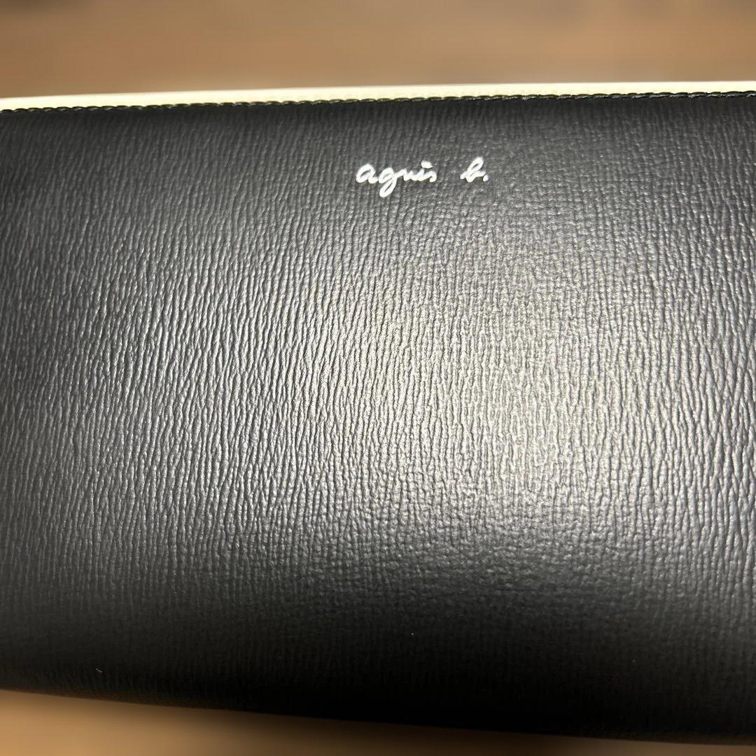 agnès b. ブラック 長財布