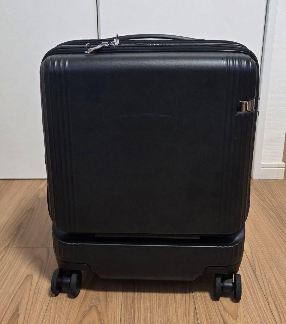 ace.TOKYO ブラックキャリーケース 4輪 機内持ち込み可　40L
