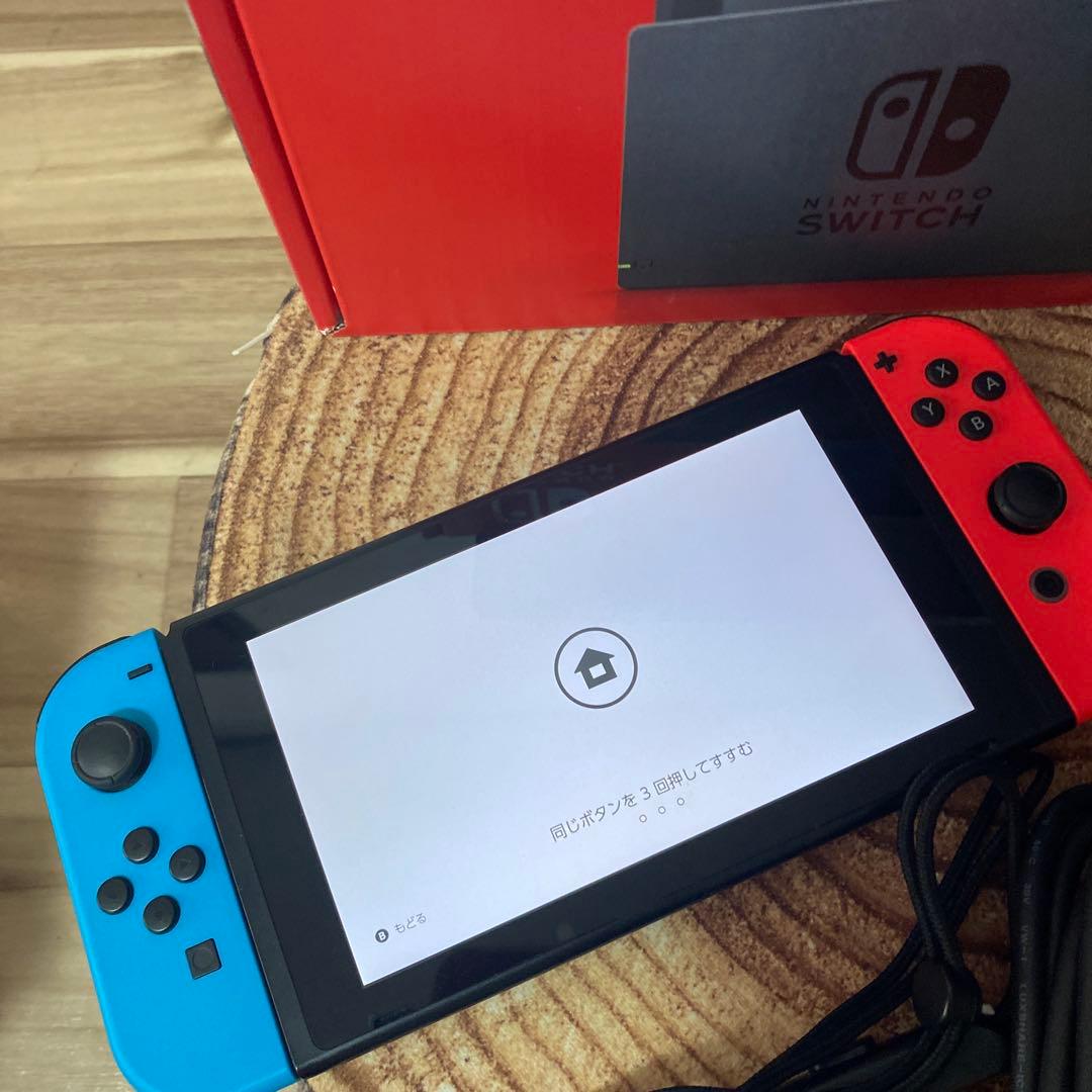 Nintendo Switch ニンテンドースイッチ本体　ネオン ⑤