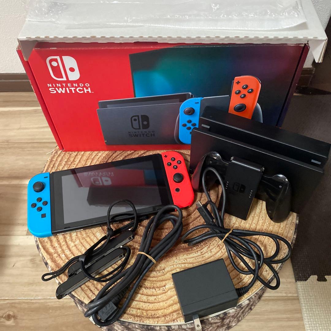 Nintendo Switch ニンテンドースイッチ本体　ネオン ⑤