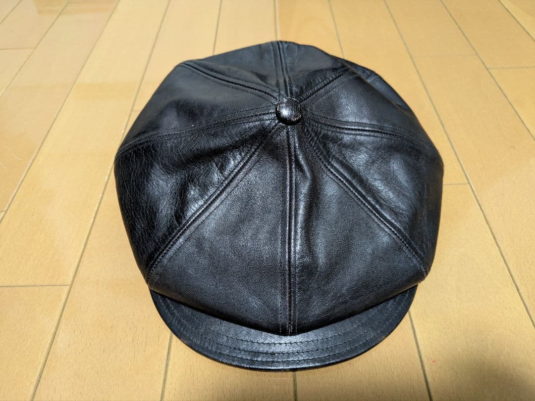 帽子 SOLARIS HORSEHIDE CASQUETTE DEEP-OLD BOY