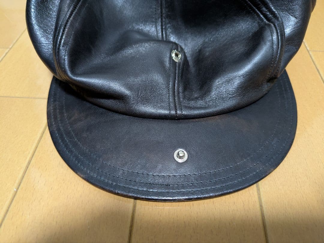 帽子 SOLARIS HORSEHIDE CASQUETTE DEEP-OLD BOY