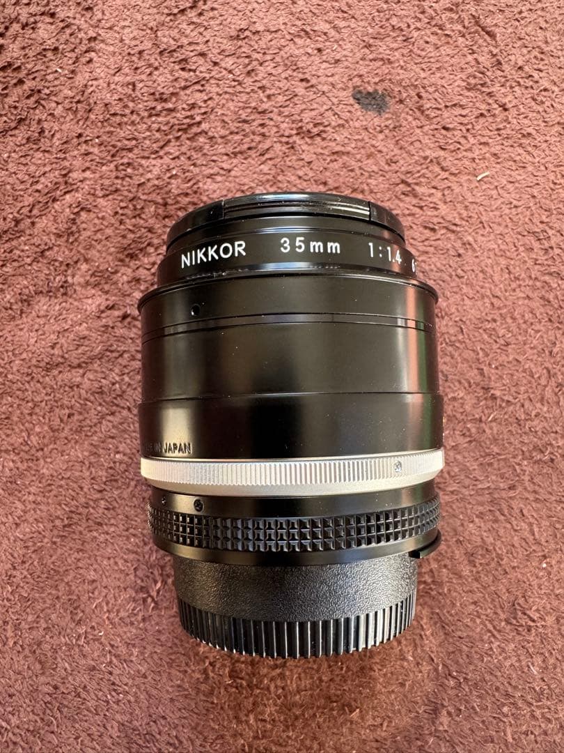 NIKON Ai-S NIKKOR 35mm F1.4 単焦点