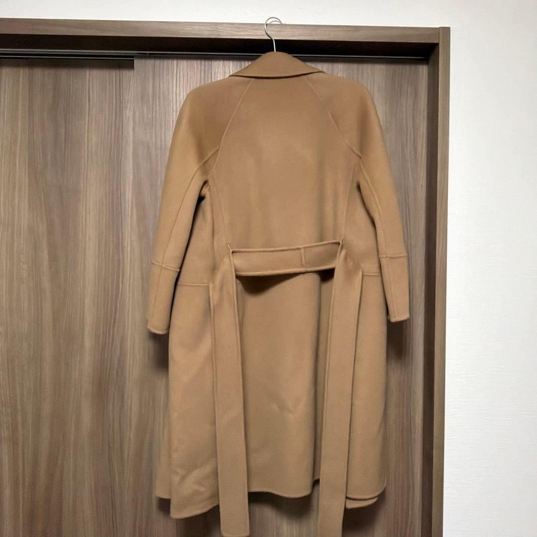S MaxMara マックスマーラー　ベージュ ロングコート