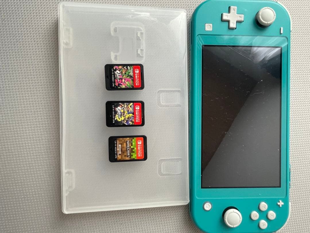 【即購入OK】NintendoSwitchライト ※マインクラフト他ソフト付属