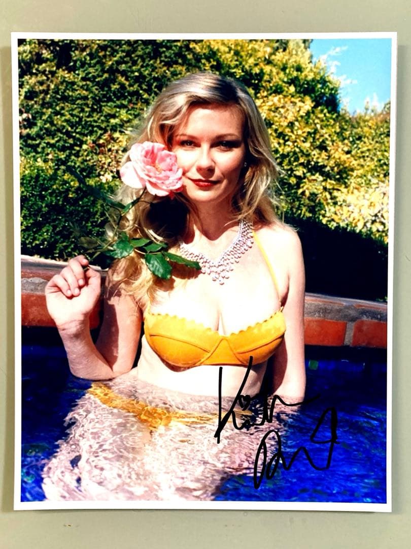 キルスティン・ダンスト直筆サイン入り超 大型写真…