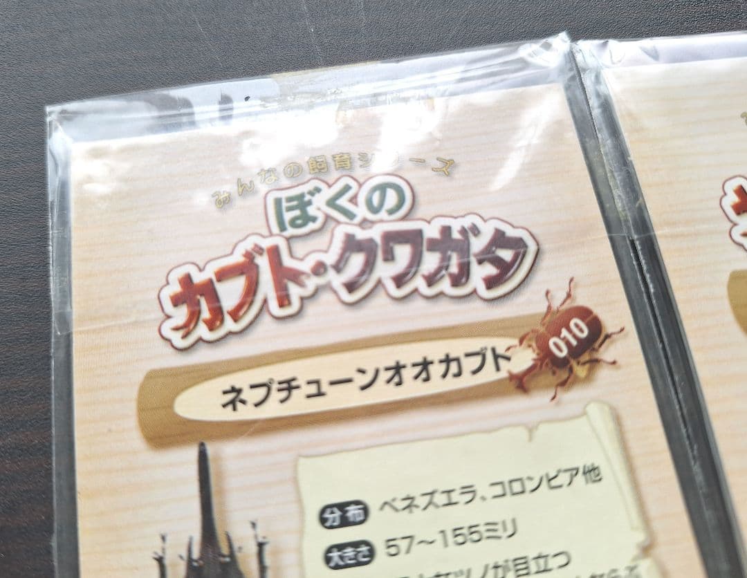 ⭐新品、未開封 ぼくのカブト・クワガタ　みんなの飼育シリーズ カード GBA⭐