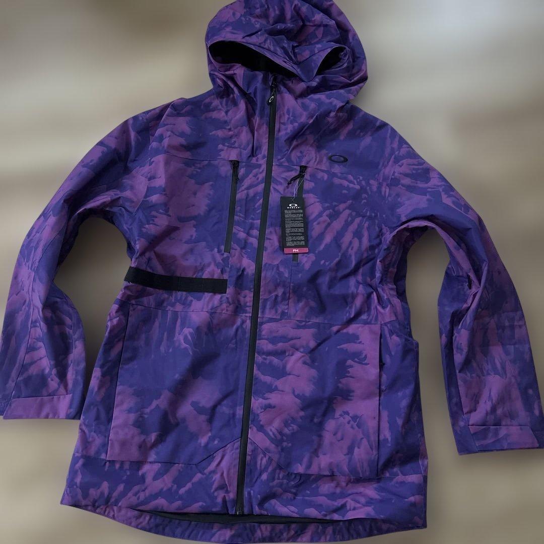 新品　オークリー　ウィメンズ　スキー　スノーボードウェア　パープル　XL