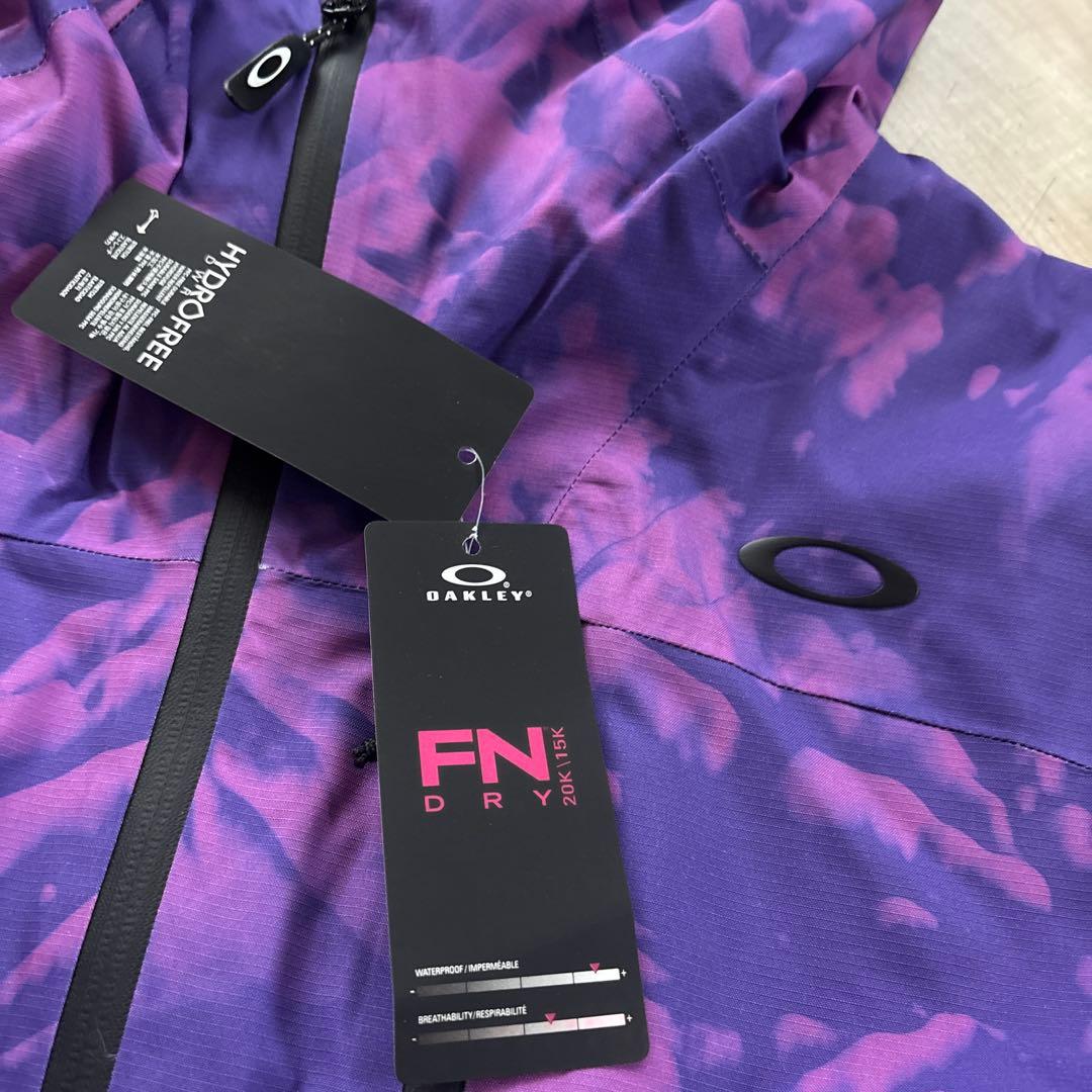新品　オークリー　ウィメンズ　スキー　スノーボードウェア　パープル　XL