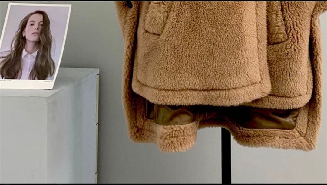 ☆新品タグ付き☆ テディコート　ポンチョ　ティディベア　Mサイズ