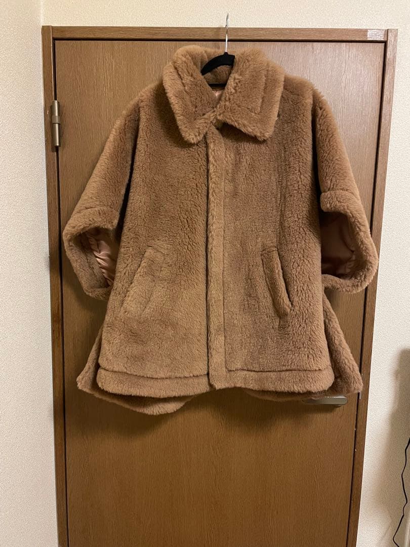 ☆新品タグ付き☆ テディコート　ポンチョ　ティディベア　Mサイズ