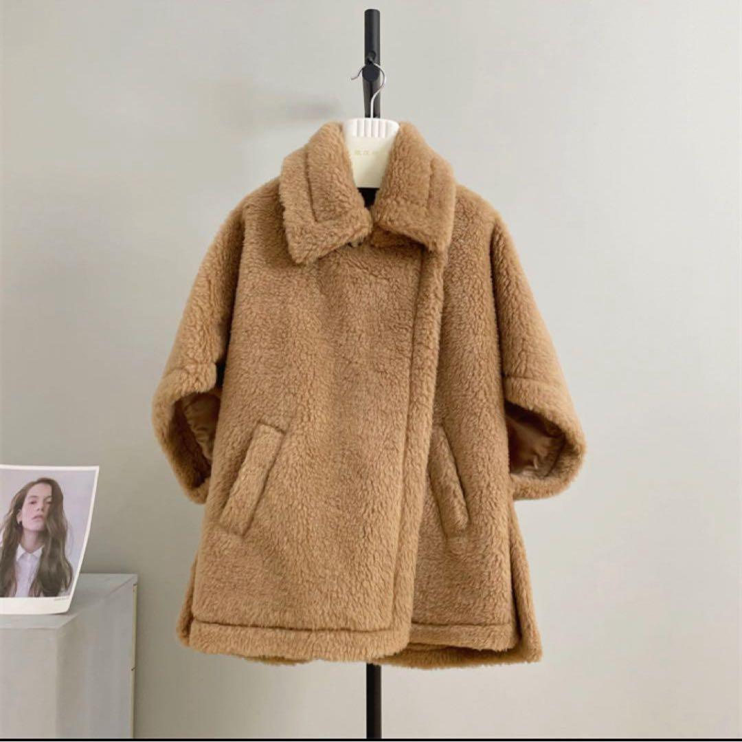 ☆新品タグ付き☆ テディコート　ポンチョ　ティディベア　Mサイズ