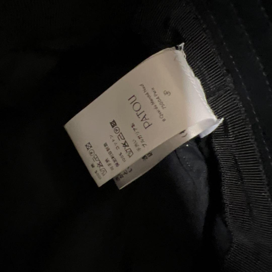 PATOU バケットハット ブラック