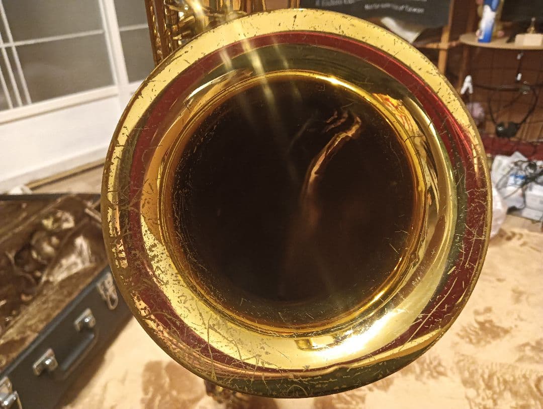 マンボウ柳澤管楽器 バリトンサックス ヴィンテージ 1990年 購入品