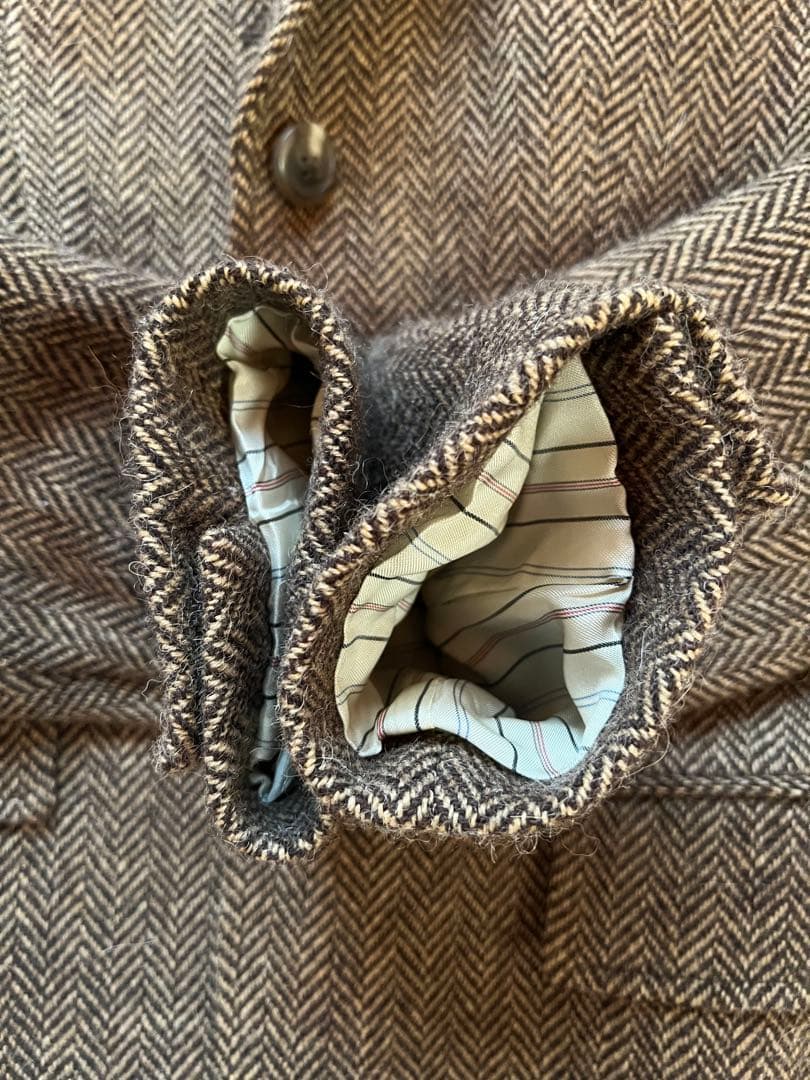 【美品】Ralph Lauren ベスト付き ヘリンボーン テーラードジャケット