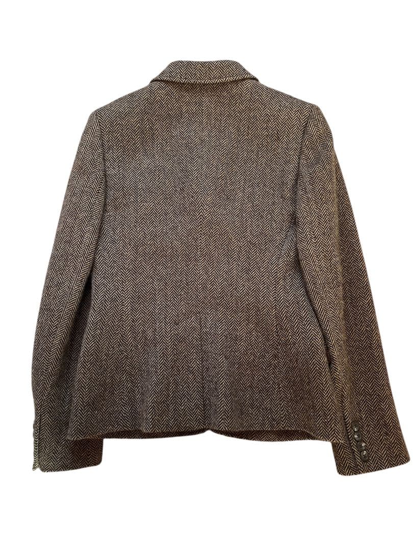 【美品】Ralph Lauren ベスト付き ヘリンボーン テーラードジャケット