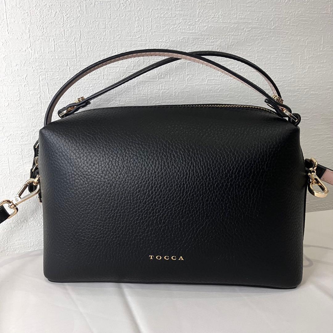 美品✨TOCCA MELODY LEATHER 2wayポシェットバッグ