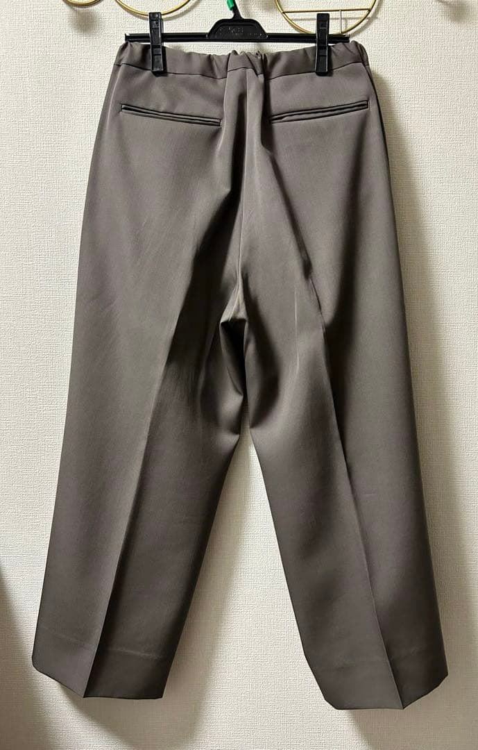 t*.様 THE RERACS THE EASY SLACKS WIDE グレー